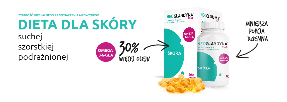 Neoglandyna - Dieta dla skóry